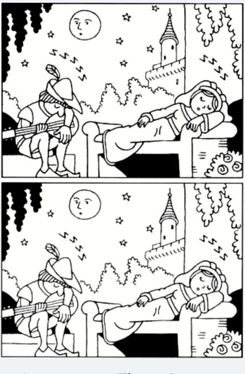 Найдите 7 отличий