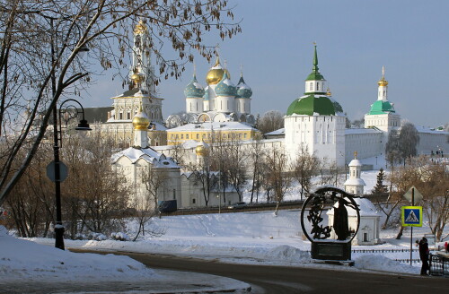 зима в Сергиевом Посаде