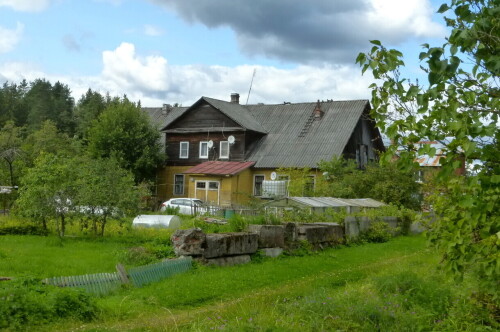 За городом