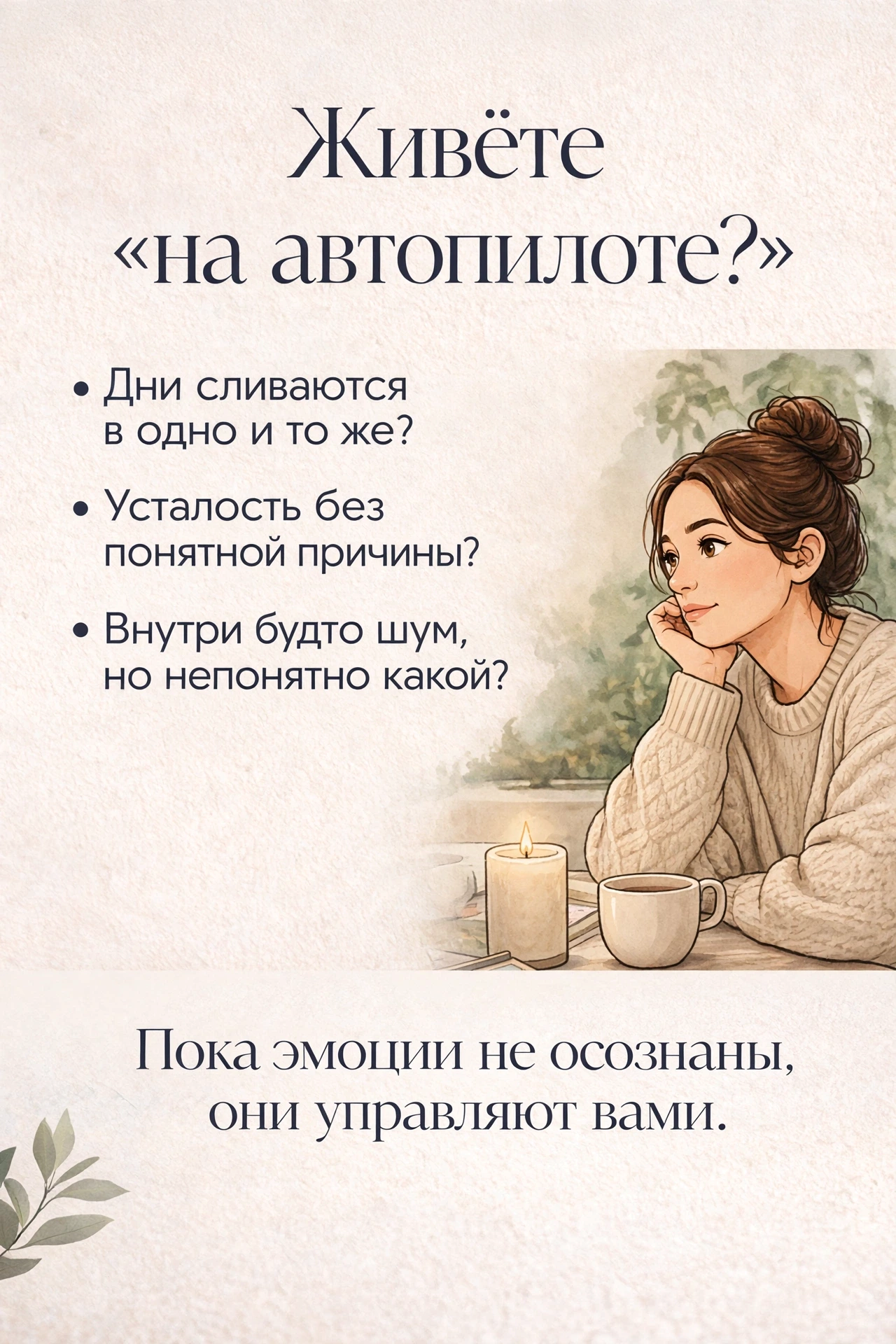 3. Жизнь на автопилоте